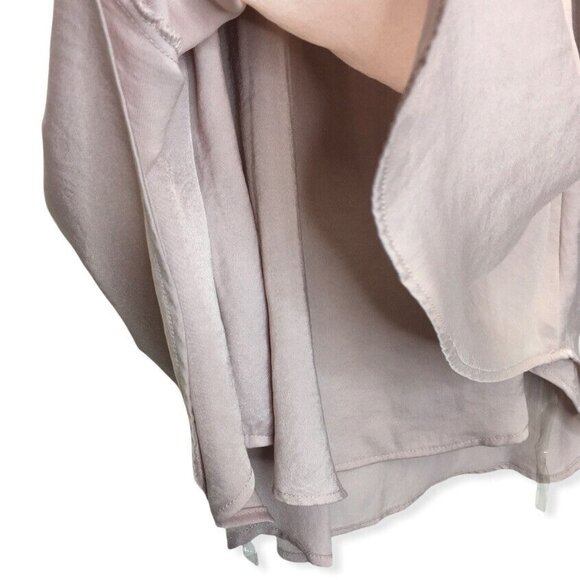 Kenneth Cole Layered Camisole Tank Top Women Size Small Lilac Adjustable Straps - Picture 4 of 9